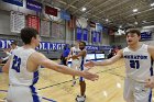 MBBall vs BSU  Men’s Basketball vs Bridgewater State University. - Photo by Keith Nordstrom : Wheaton, Basketball